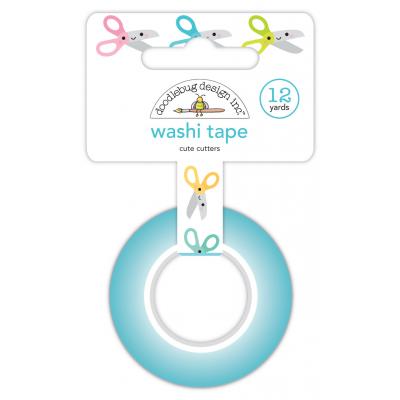 Doodlebug Cute & Crafty Washi Tape - Cute Cutters